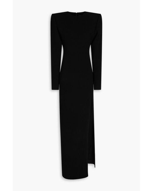 Wardrobe NYC Black Crepe Maxi Dress