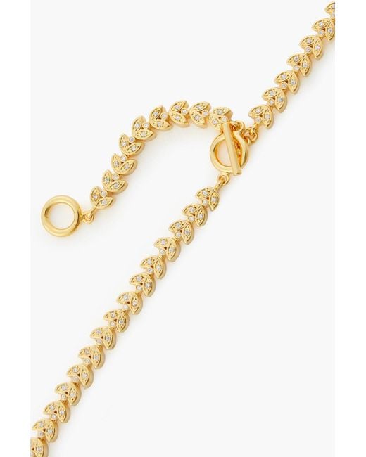 Zimmermann Metallic 12-karat Gold-plated Crystal Choker