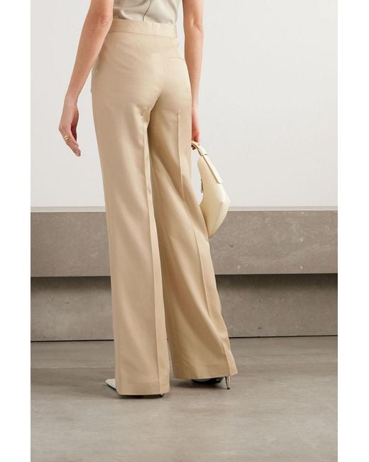 Stella McCartney Natural Lenzingtm Ecoverotm Wide-leg Pants
