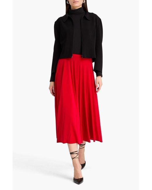 Norma Kamali Black Ponte Jacket