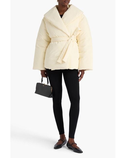Loulou de Saison Natural Cleon Double-Breasted Shell Jacket