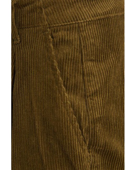 Alex Mill Green Boy karottenhose aus baumwollcord