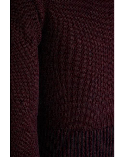 Maison Margiela Red Knitted Sweater for men