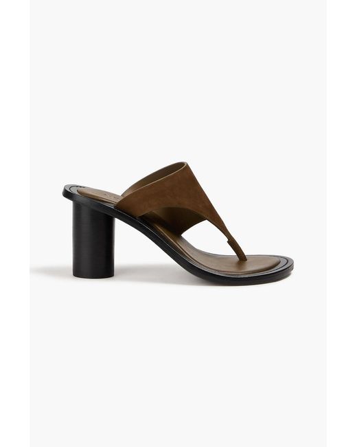 A.Emery Brown Hardie Suede Sandals