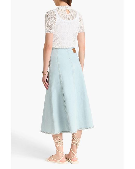 Zimmermann White Knitted Top