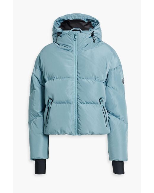 CORDOVA Blue Meribel Quilted Hooded Down Ski Jacket