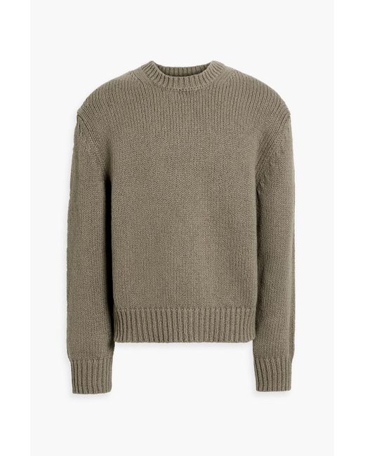 FRAME Green Cotton-blend Sweater for men