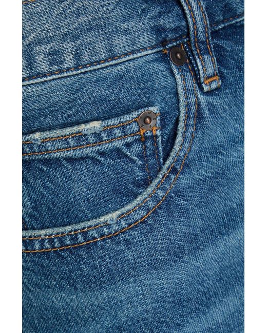 FRAME Blue The Straight Denim Jeans for men