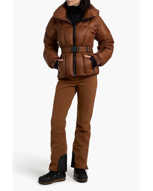 CORDOVA Brown Saint Moritz Softshell Bootcut Ski Pants