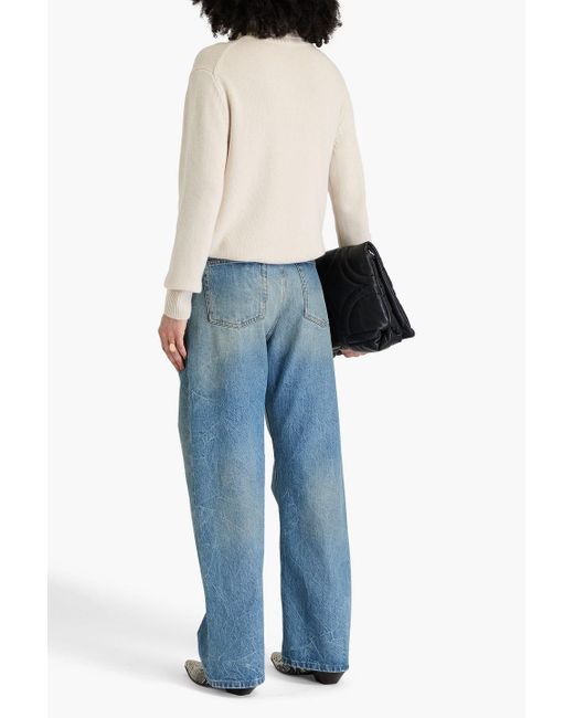 Joseph Natural Knitted Turtleneck Sweater