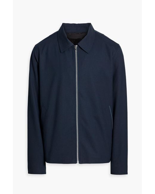 Rag & Bone Blue Melrose Wool-Blend Twill Jacket for men
