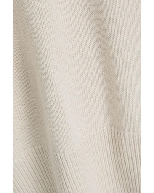 Joseph Natural Knitted Turtleneck Sweater