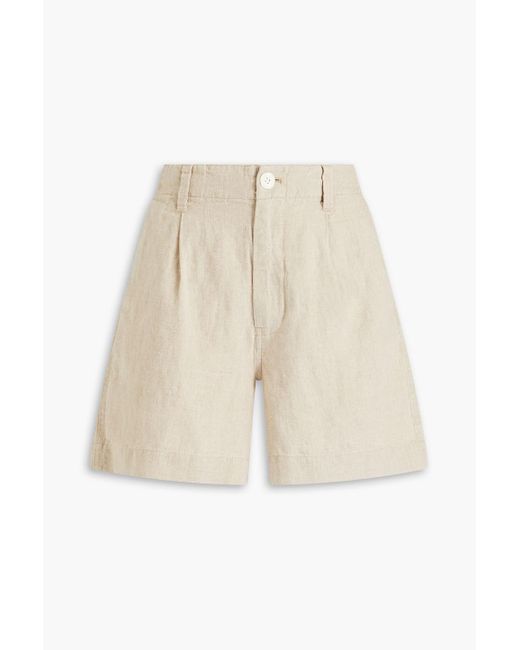 Alex Mill Natural Linen Shorts