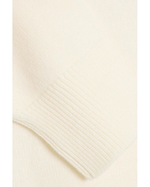 Tibi Natural Blair Wool-Blend Midi Dress