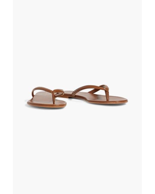 Gianvito Rossi White Calypso Leather Sandals
