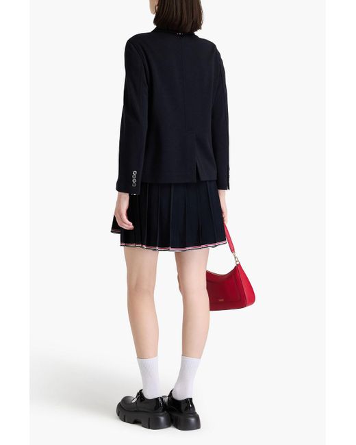Thom Browne Blue Wool Blazer
