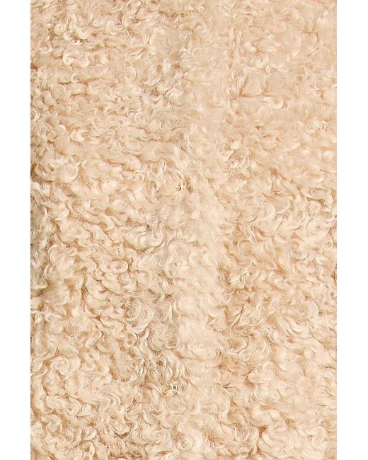 Maje Natural Plush Jacket
