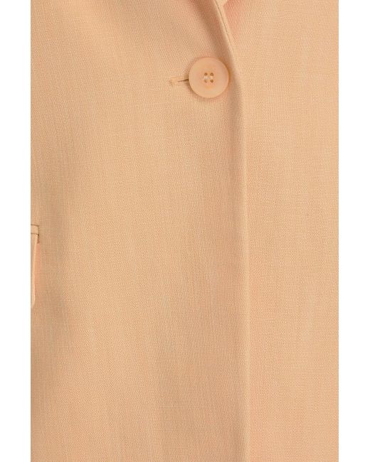 Maje Natural Blazer aus crêpe