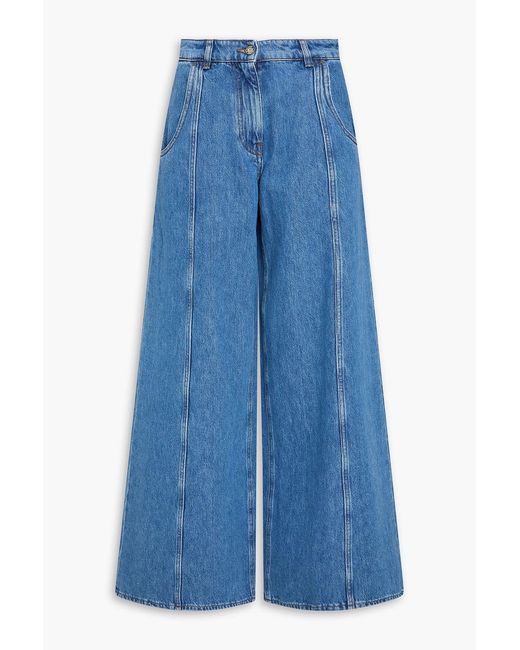 Missoni Blue High-Rise Wide-Leg Jeans