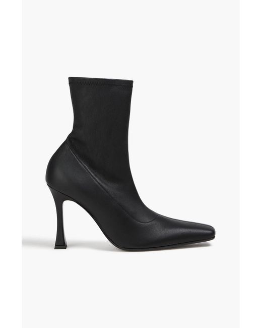 Magda Butrym Black Stretch-leather Sock Boots