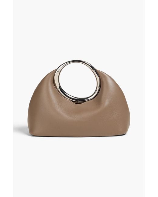 Jacquemus Natural Le Petit Calino Leather Tote