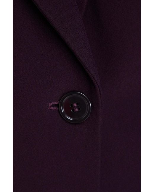 McQueen Blue Crepe Blazer