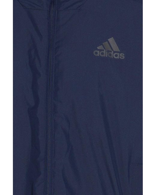 Adidas Originals Traveer trainingsjacke aus shell mit kapuze in Blue für Herren