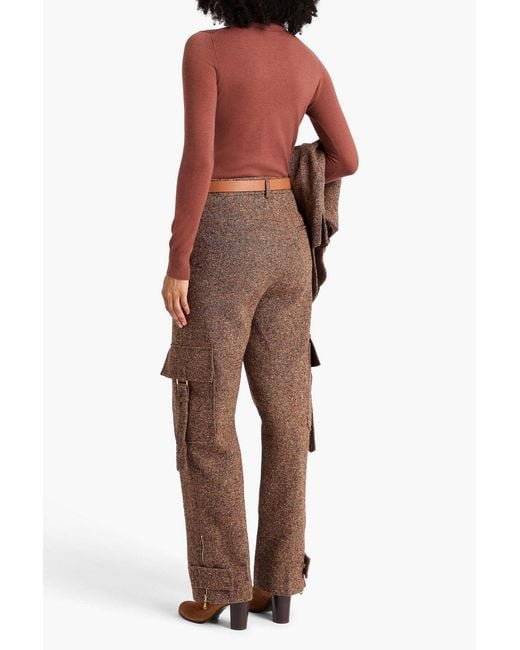 Zimmermann Red Cashmere Turtleneck Sweater