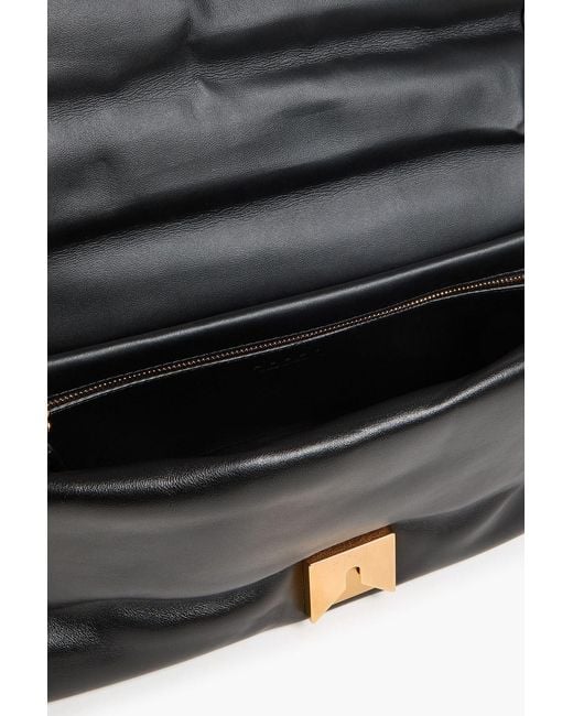 Marni Black Prisma Leather Tote