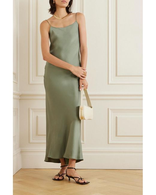anine bing green dress CREPE de CHINE FRONT PLACKET BLOUSE – THE SHOP YOHJI YAMAMOTO