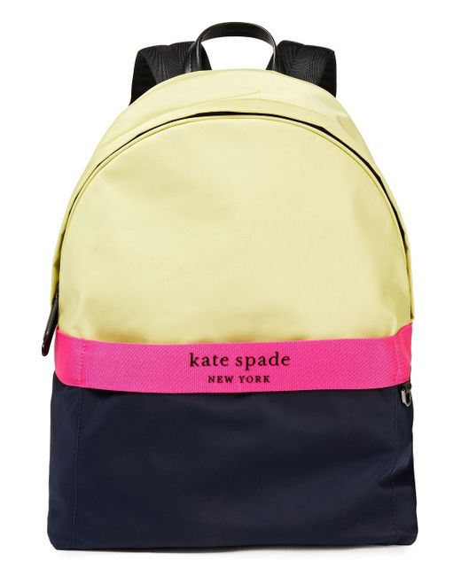 kate spade navy blue backpack