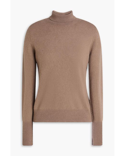 Joseph Brown Cashmere-blend Turtleneck Sweater