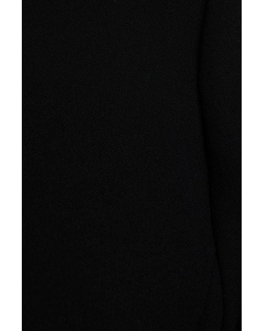 Wardrobe NYC Black Crepe Maxi Dress