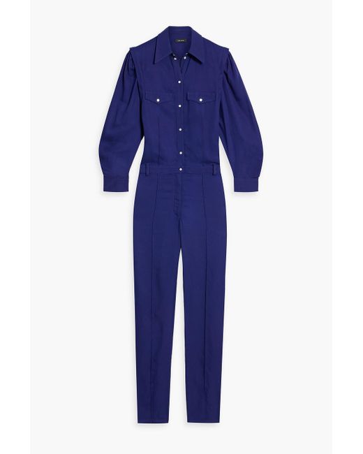 Isabel Marant Blue Teal Lyocell Jumpsuit