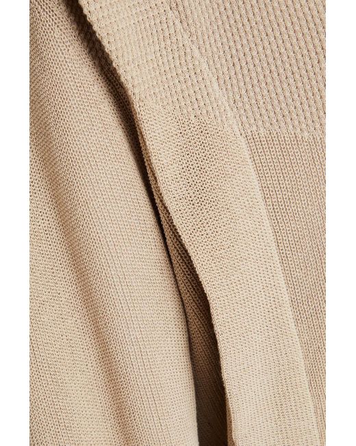 IRO Natural Waffle-knit Cotton Sweater