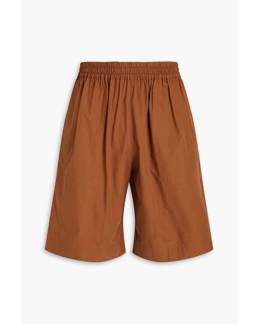 Studio Nicholson Brown Cotton Shorts for men