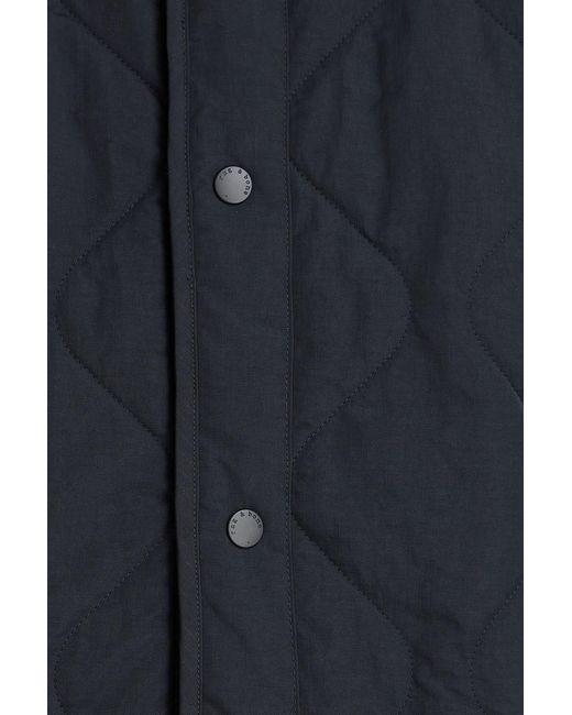 Rag & Bone Blue Bolton Quilted Ripstop Jacket for men
