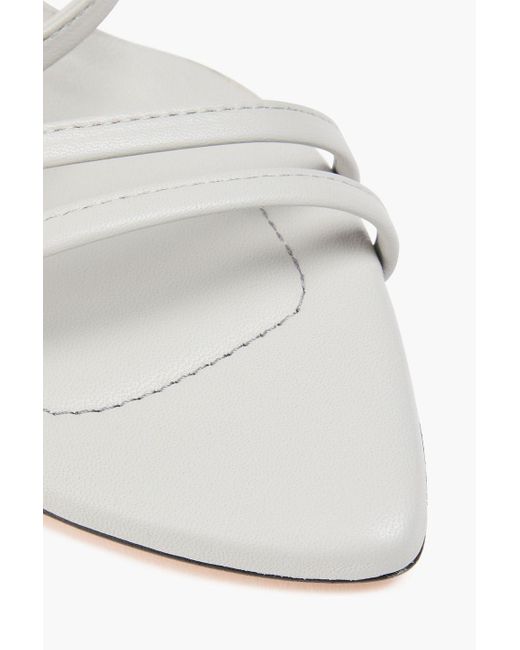 IRO White Ido sandalen aus leder