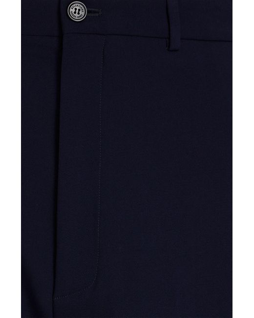 Balenciaga Blue Stretch Wool-crepe Pants for men