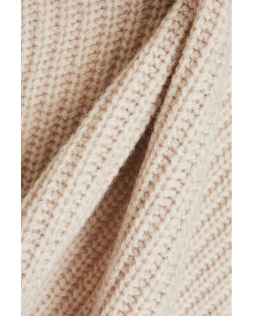 By Malene Birger Natural Farima Ribbed Wool Vest