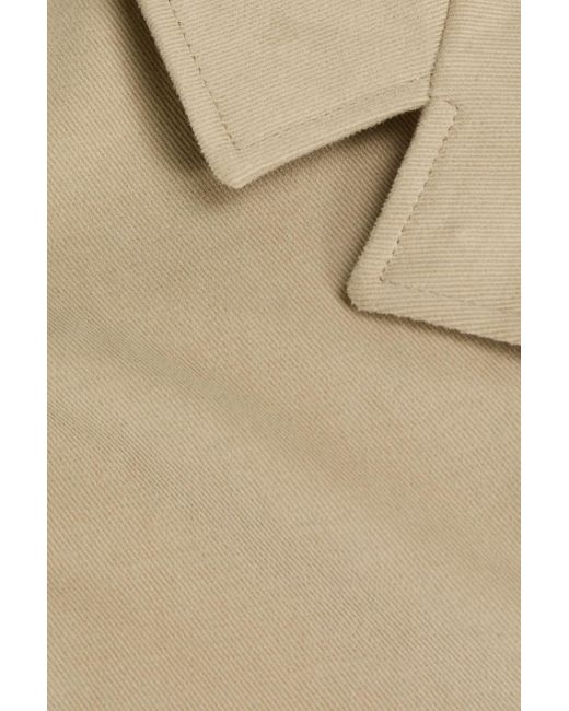 Officine Generale Benjamin jacke aus twill aus einer baumwollmischung in Natural für Herren