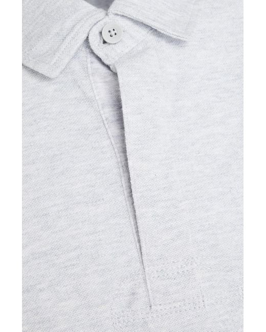 Adidas Originals Poloshirt aus baumwoll-piqué in White für Herren
