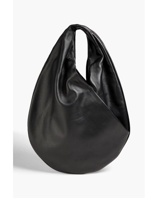 Aesther Ekme Black Ora Leather Tote