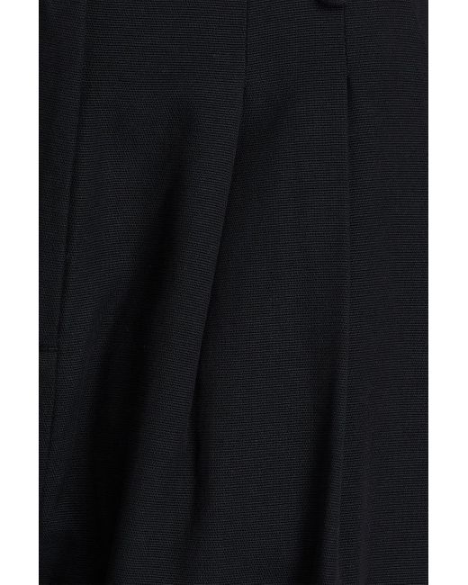 Farm Rio Black Hose mit weitem bein aus faille mit falten