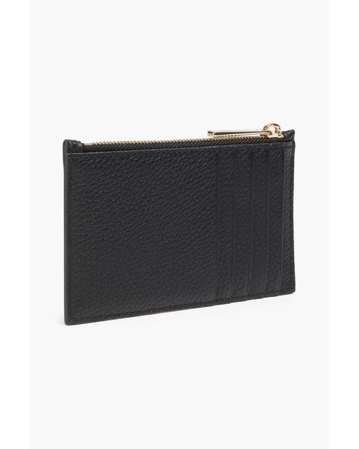 Bally Black Pebbled-Leather Cardholder