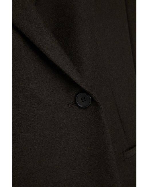Theory Black Wool-twill Blazer
