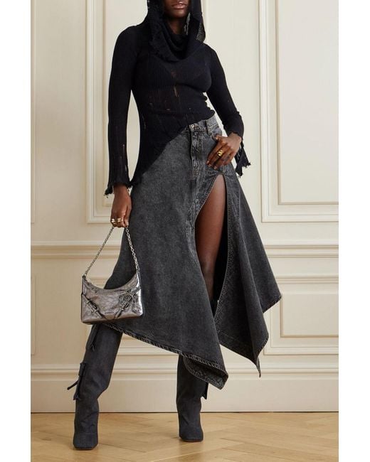 スカート Y/Project Blue Cutout Midi Skirt Y/Project Blue Cutout Midi Skirt Y/Project