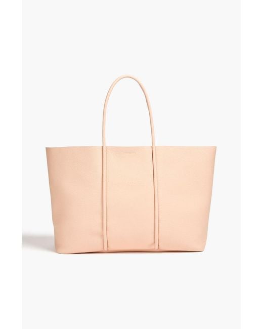 Tom Ford Pink Pebbled-leather Tote