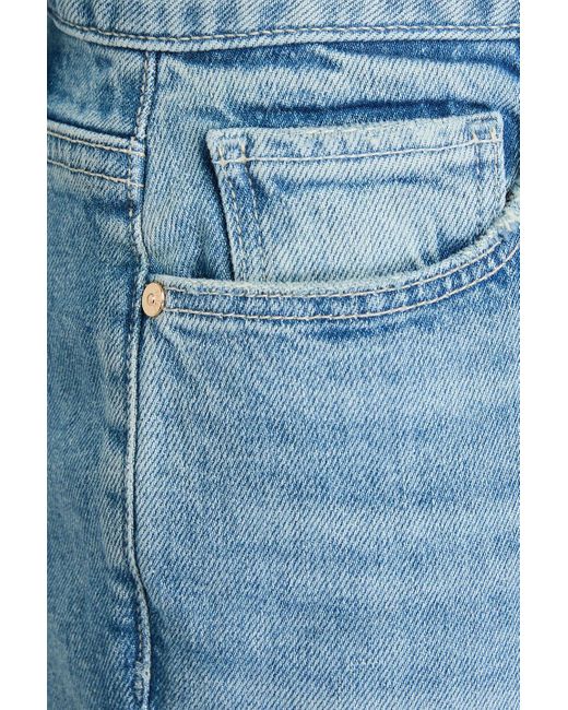 PAIGE Blue Courtney High-Rise Flared Jeans