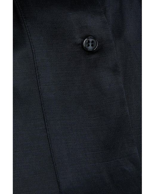 Day Birger et Mikkelsen Blue Hemdkleid "stevie" aus satin